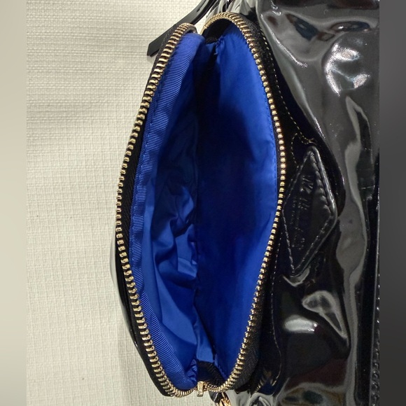 MZ Wallace Chelsea Glossy Black Shoulder Bag - Picture 9 of 13